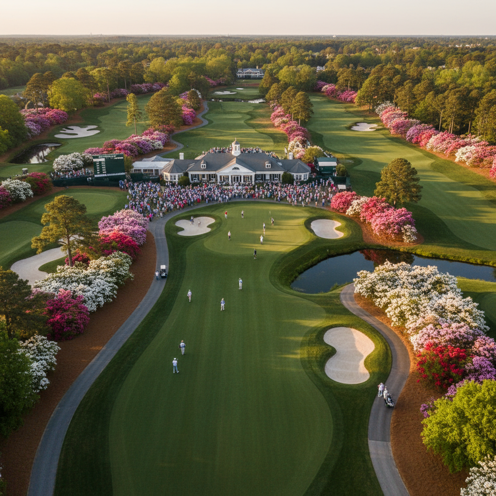 Augusta National golf course, Masters tournament